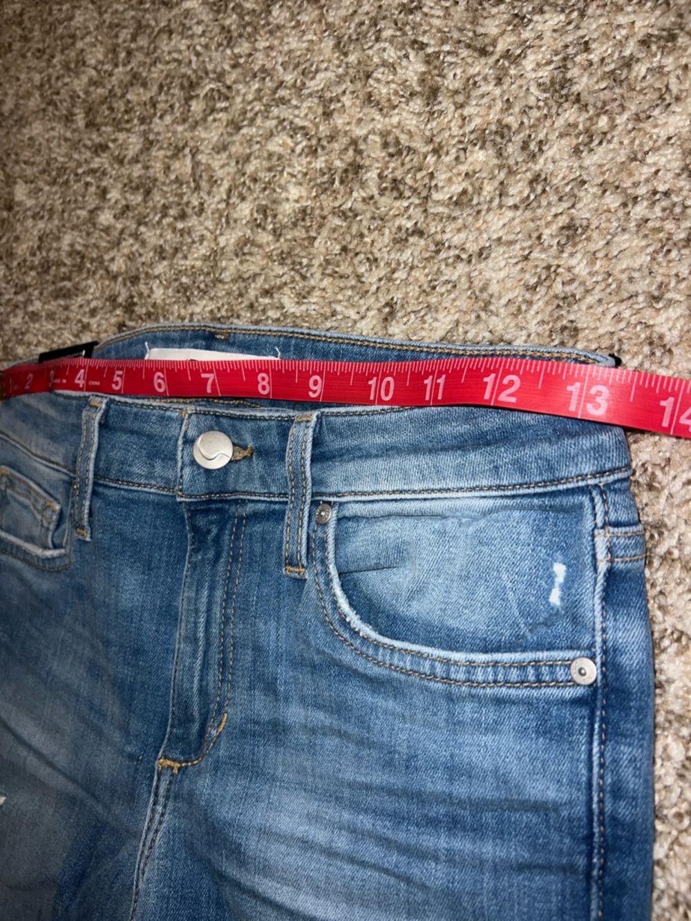 NWT! Joe's Light Blue FLAWLESS Curvy Skinny Ankle Jeans in size 25! - Picture 5 of 11